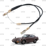สายเบรคมือ ข้างซ้าย/ขวา ใส่ร่วมกัน 1 เส้น สีดำ สำหรับ Datsun/Nissan FAIRLADY 240Z 260Z ปี 1970-1978